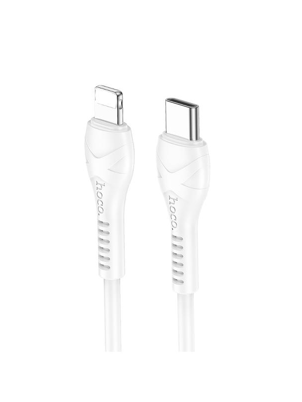 Kabel USB C do Lightning Hoco PD 27W 1 m X37 biały