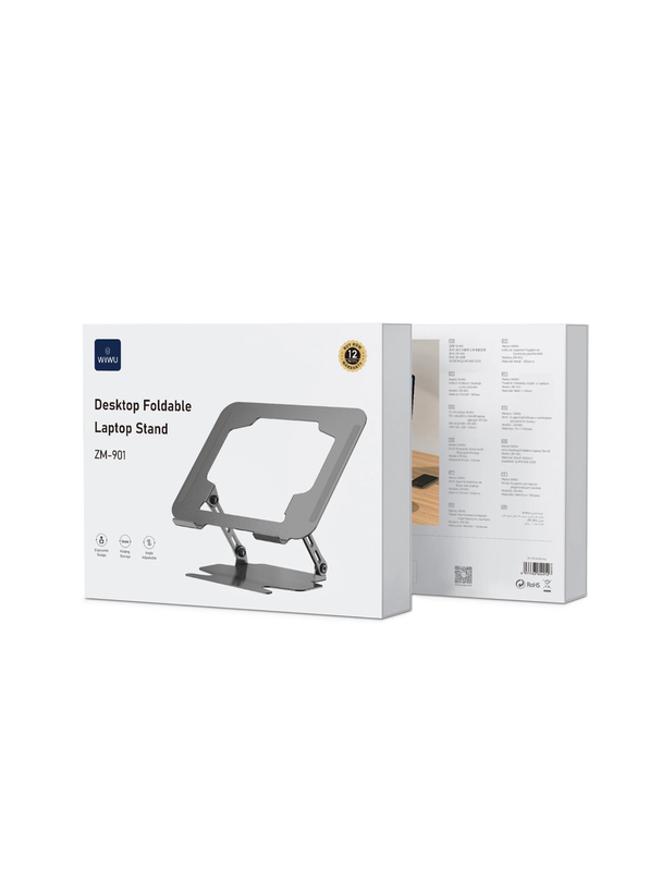WiWU - Rozkładana aluminiowa podstawka pod laptop ZM-901