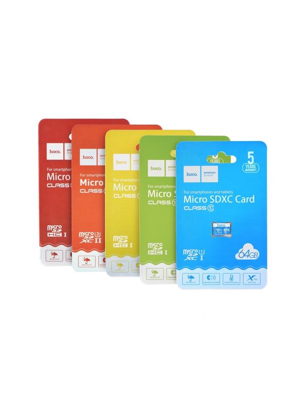 Karta microSD 16GB class 10 Hoco czerwona