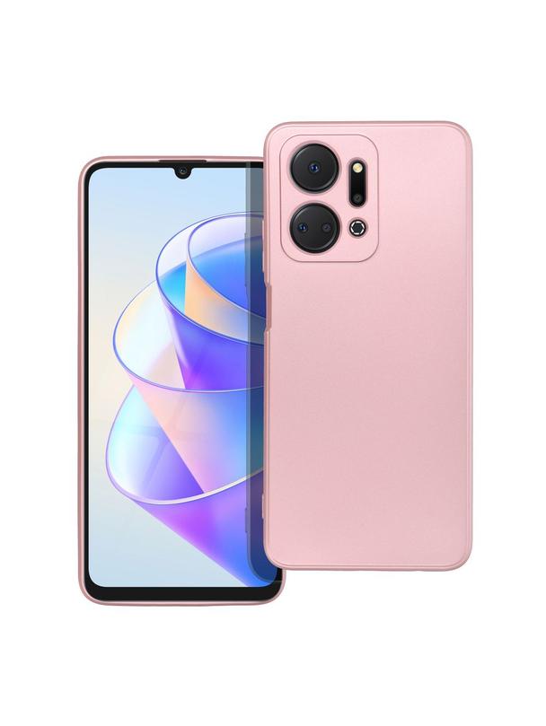 Futerał METALLIC do HONOR X7A różowy