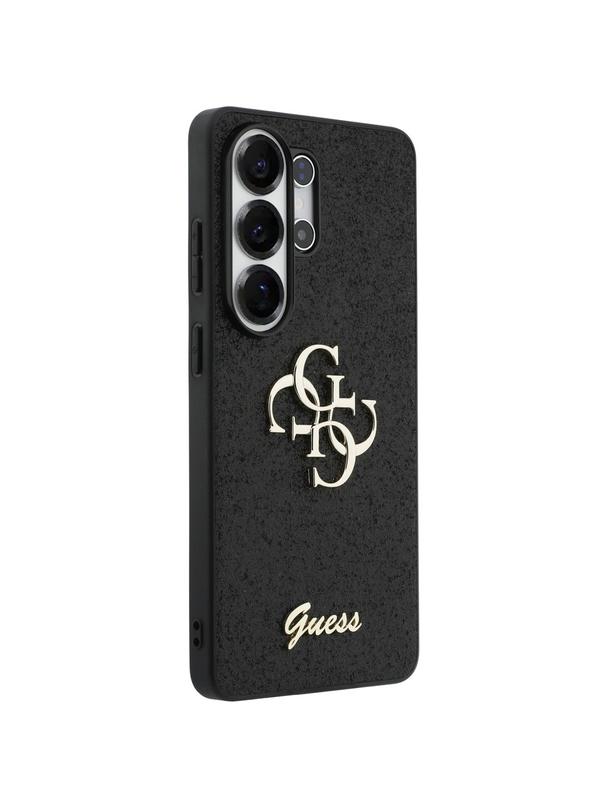 GUESS futerał do SAMSUNG S26 Ultra GUHCS26LHG4SGK (Fixed Glitter 4G Big Metal Logo) czarny