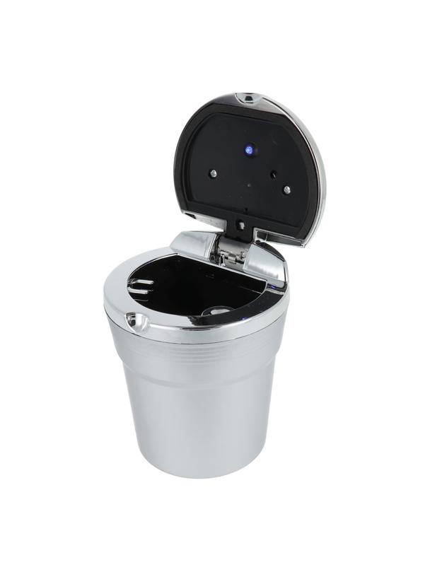 Popielniczka samochodowa CHROM srebrna