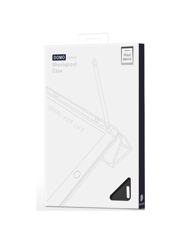 DUX DUCIS etui DOMO składane z miejscem na rysik do iPad mini 7/6 czarne