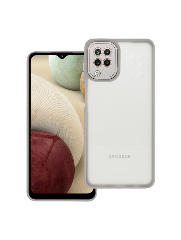Futerał VARIETE do SAMSUNG A12 / M12 stalowy