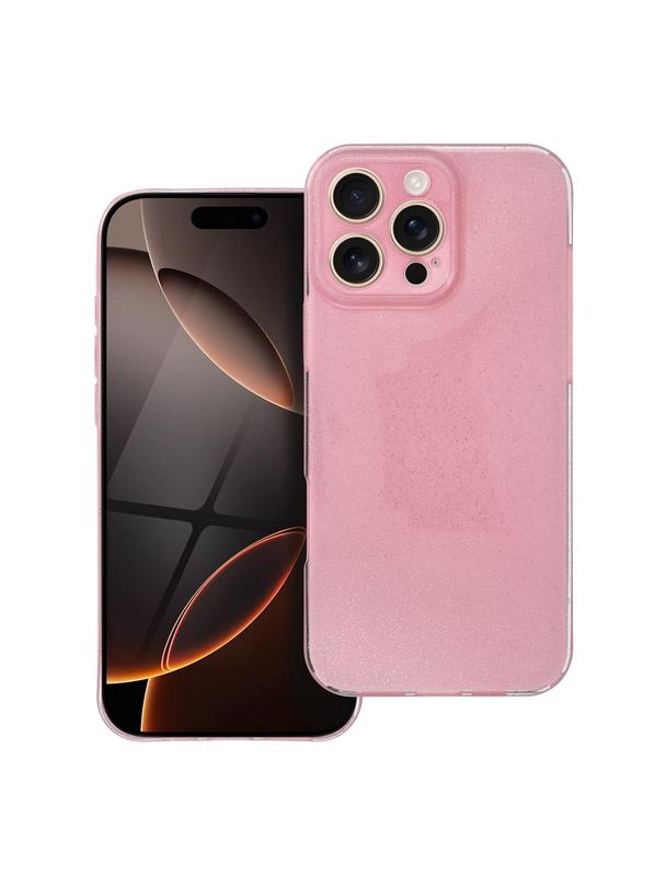 Futerał CLEAR CASE 2 mm BLINK do IPHONE 16 Pro Max różowy