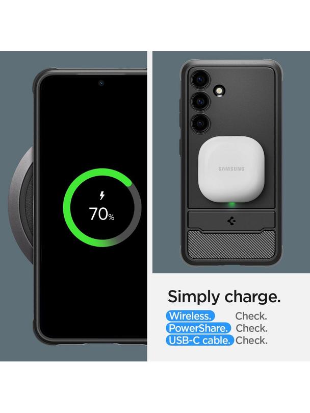 SPIGEN futerał RUGGED ARMOR do SAMSUNG S24 matte black