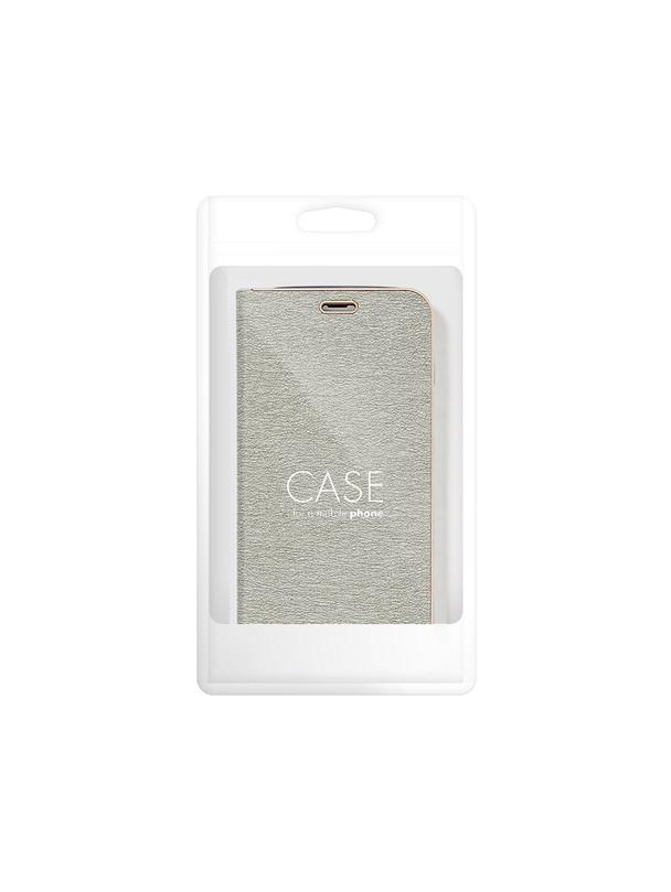 Kabura LUNA Book Gold do IPHONE 16 Pro srebrny