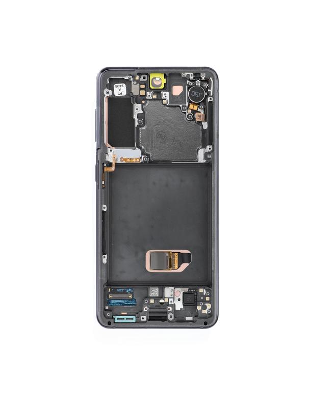 ServicePack Wyświetlacz LCD SAMSUNG S21 5G G991B GH82-27257A Gray