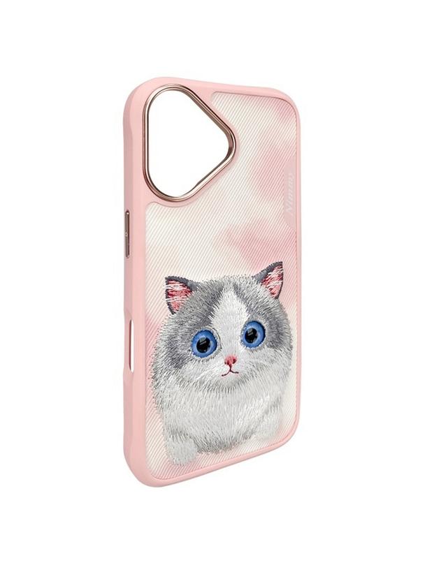 NIMMY futerał BIG EYED PET 2.0 Cat do IPHONE 16 różowy