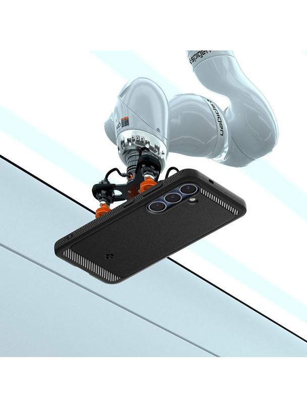 SPIGEN futerał RUGGED ARMOR MAG kompatybilny z MagSafe do SAMSUNG S25 matte black