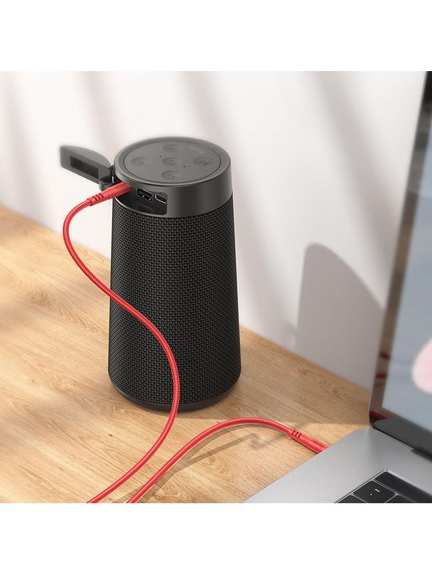 Kabel AUX Jack 3,5 mm do Jack 3,5 mm Hoco 1 m UPA24 czerwony