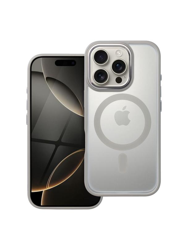 Futerał MATTE MAG COVER kompatybilny z MagSafe do IPHONE 16 Pro tytanowy