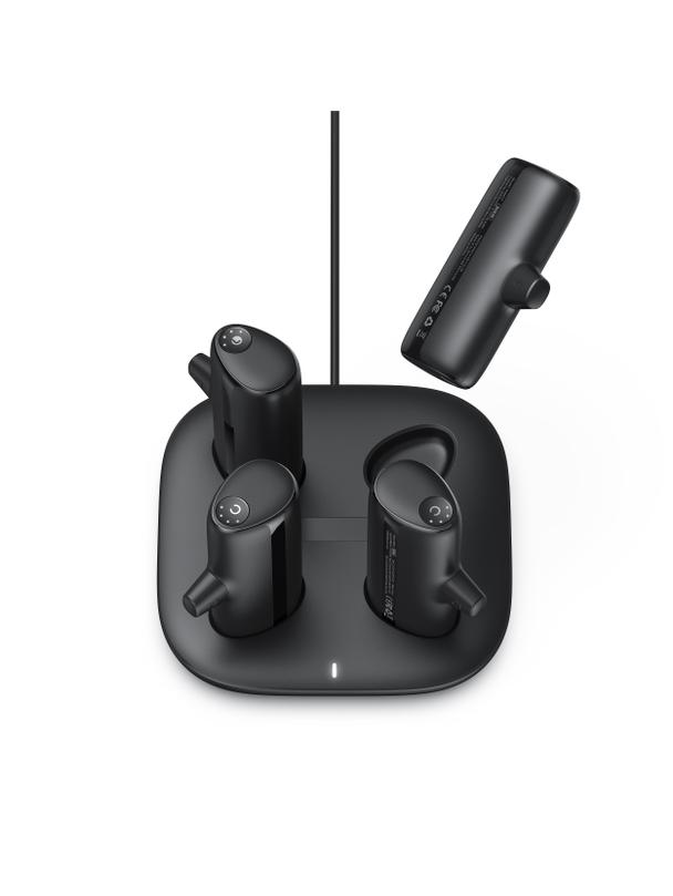 Powerbank Veger Pogo (W007CK) zestaw 4 x 5000 mAh czarny