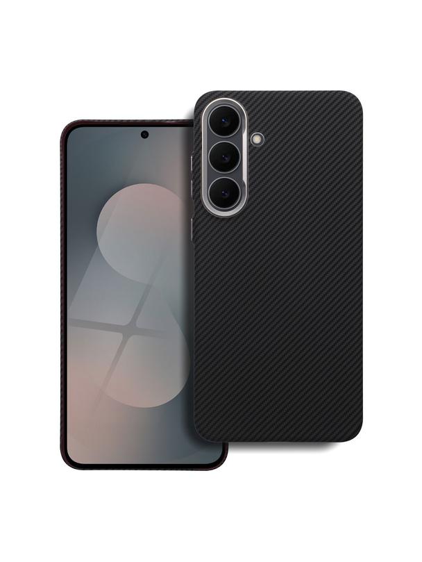 Futerał do Samsung S25 FE Kevlar zgodny z MagSafe czarny