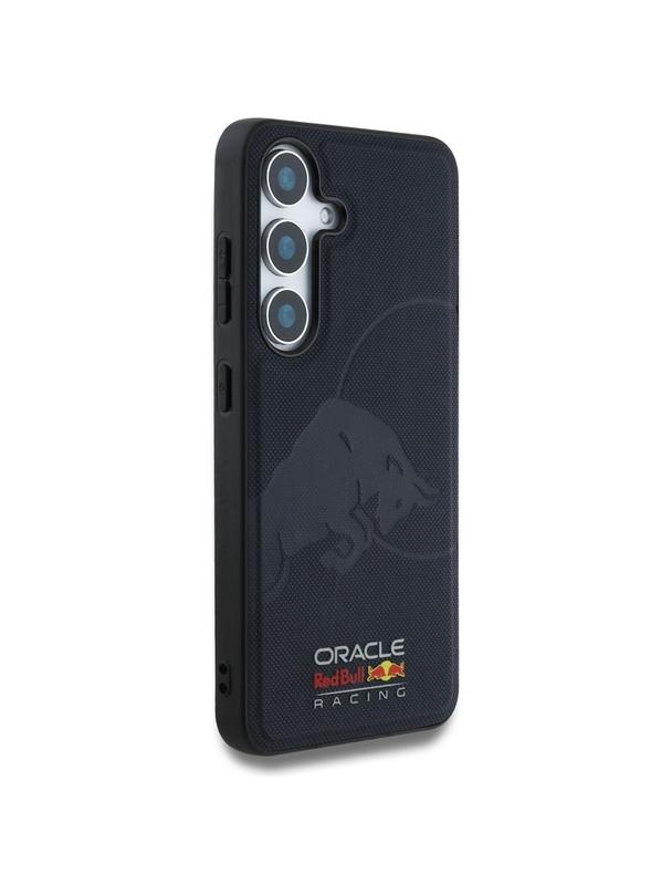 RED BULL futerał do SAMSUNG S25 RBHMS25S24PUBUFV (Magnetic Meshed PU W/ Debossed Bull) navy