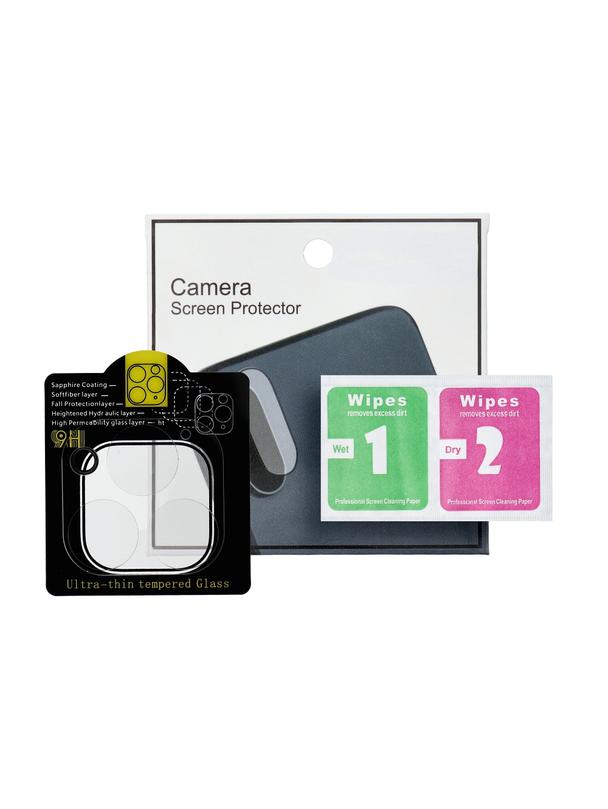 Szkło hartowane 5D Full Glue do aparatu - do iPhone 14 Pro Max Transparent