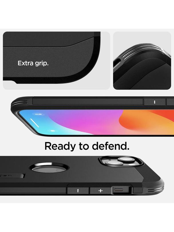 SPIGEN futerał TOUGH ARMOR MAG kompatybilny z MagSafe do IPHONE 15 black