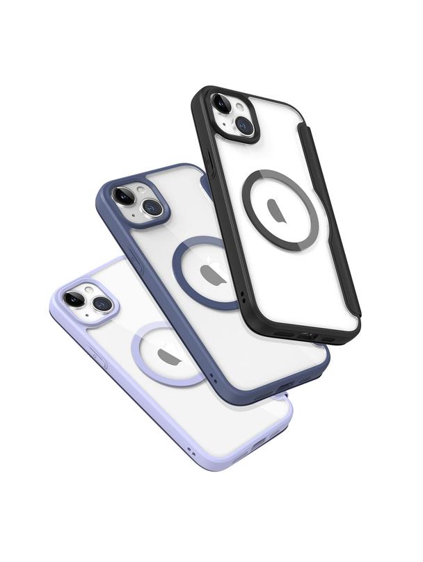 DUX DUCIS kabura SKIN X PRO kompatybilna z MagSafe do IPHONE 15 Plus niebieska