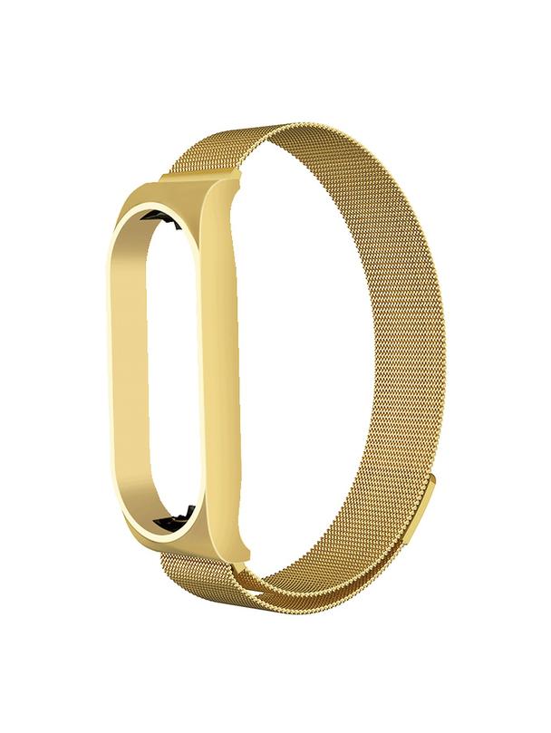 Pasek metalowy METAL do XIAOMI Mi Band 7 złoty (03)