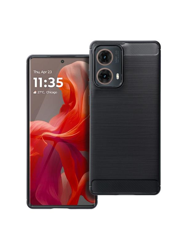 Futerał CARBON do MOTOROLA G85 5G czarny