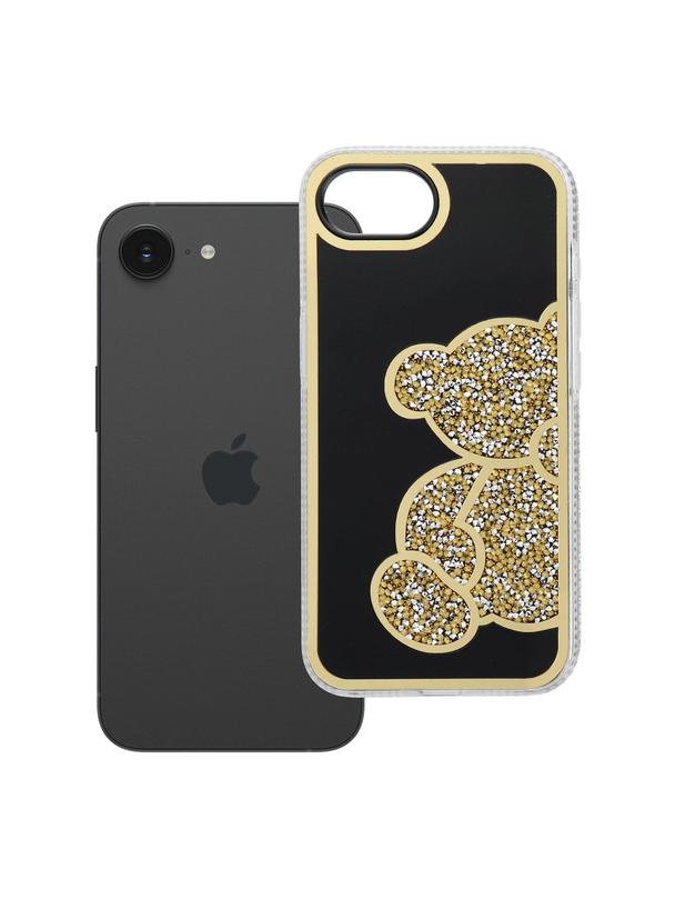 Futerał TEDDY BEAR do IPHONE 16e (SE 4 2025) złoty