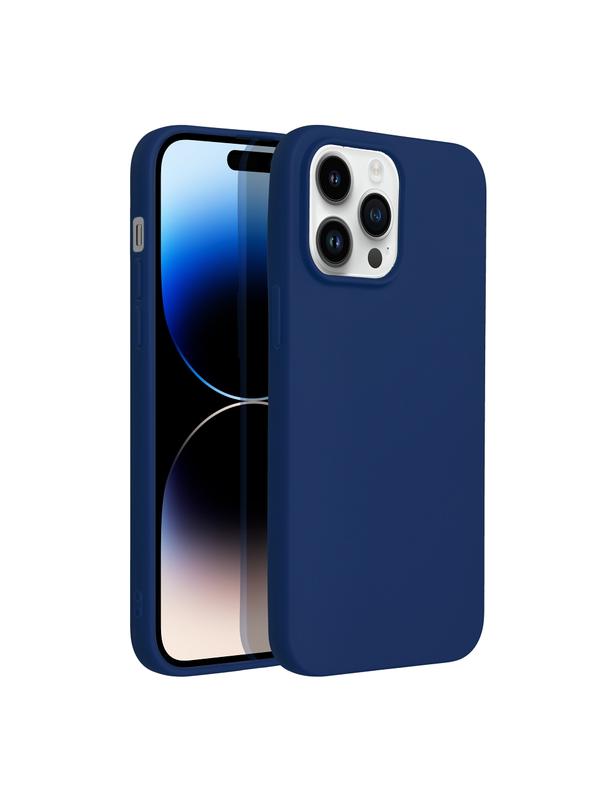 Futerał SOFT do IPHONE 14 Pro Max ciemny niebieski