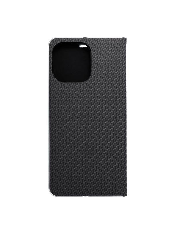 Kabura LUNA Book Carbon do IPHONE 16 Pro Max czarny