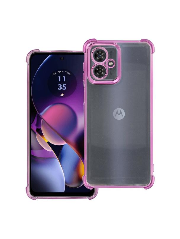 Futerał ANTISHOCK ELECTRO do MOTOROLA G54 purpurowy