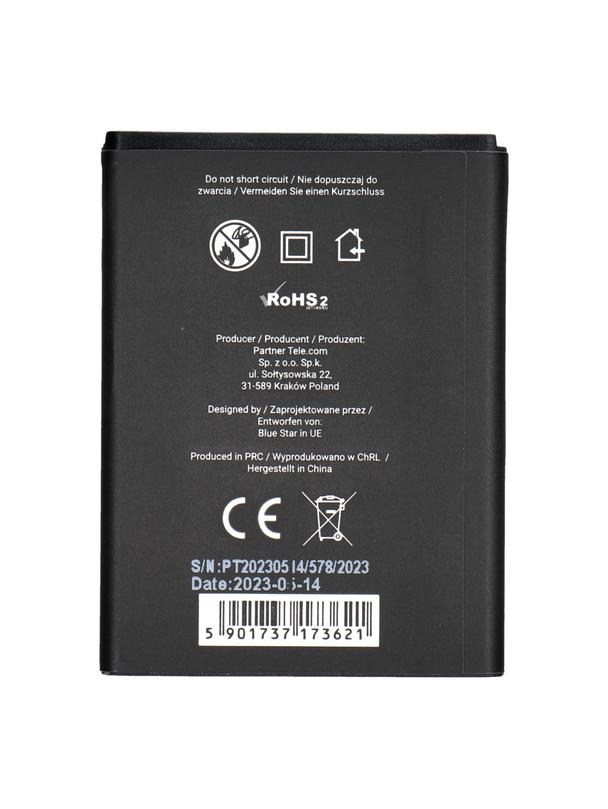 Bateria do Samsung S5830 Galaxy Ace / Galaxy Gio S5670 1600 mAh Blue Star Premium