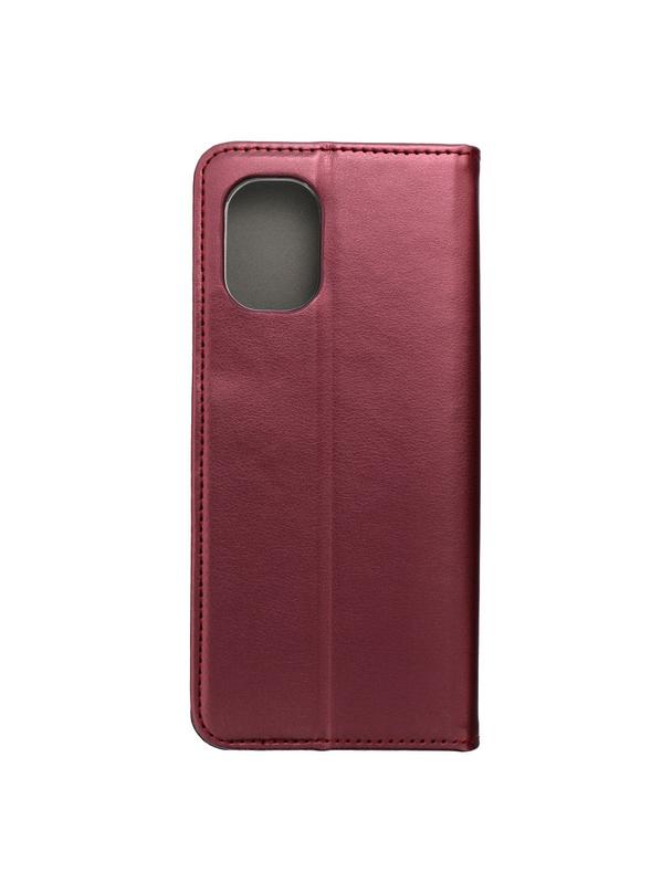 Kabura SMART MAGNETO do MOTOROLA G55 5G burgundowy