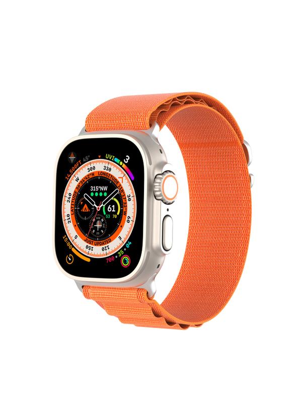 DUX DUCIS pasek GS nylonowy do Apple Watch 38 / 40 / 41 mm pomarańczowy