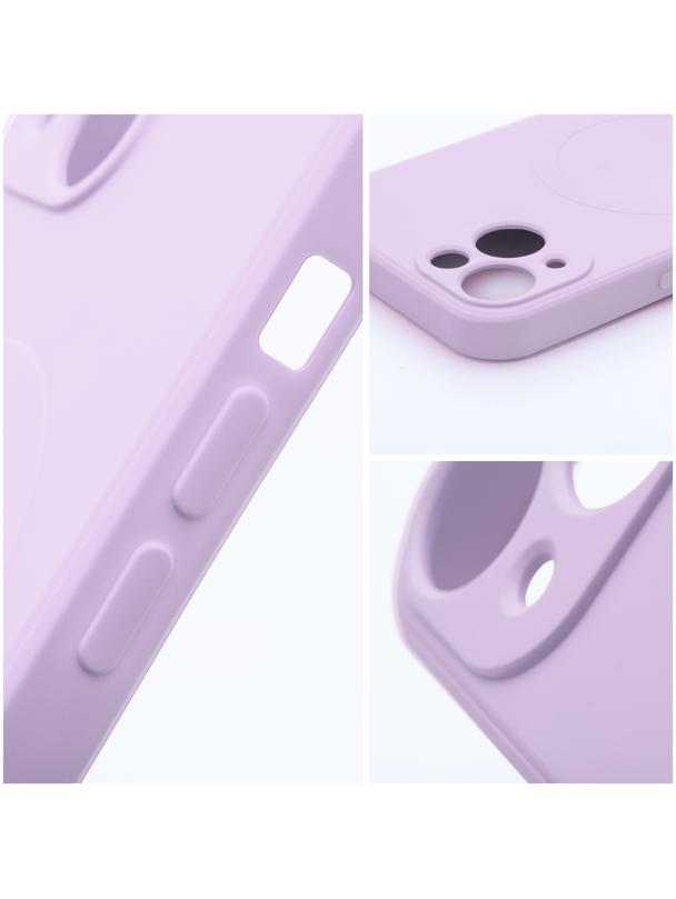 Futerał SILICONE MAG COVER kompatybilny z MagSafe do IPHONE 11 Pro różowy