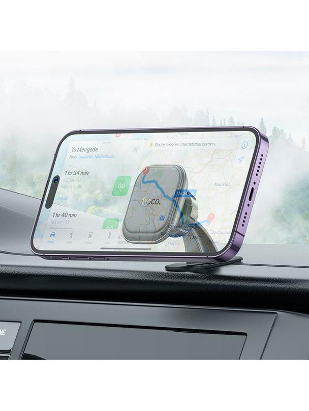 Uchwyt na telefon do samochodu magnetyczny Hoco do deski H30 czarny