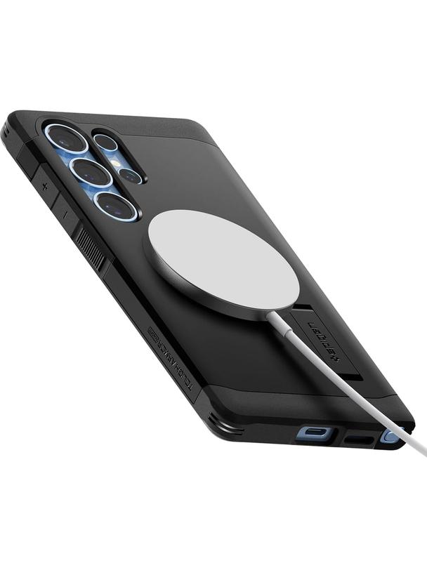 SPIGEN futerał TOUGH ARMOR kompatybilny z MagSafe do SAMSUNG S25 Ultra black