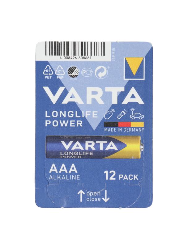 VARTA bateria alkaliczna R3 (AAA) Longlife 12 szt
