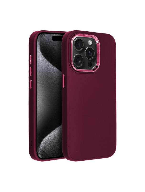 Futerał FRAME do IPHONE 15 Pro fioletowy