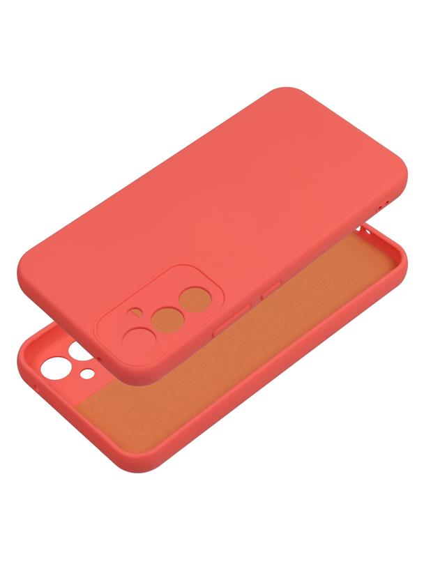 Futerał SILICONE do SAMSUNG A34 5G brzoskwiniowy