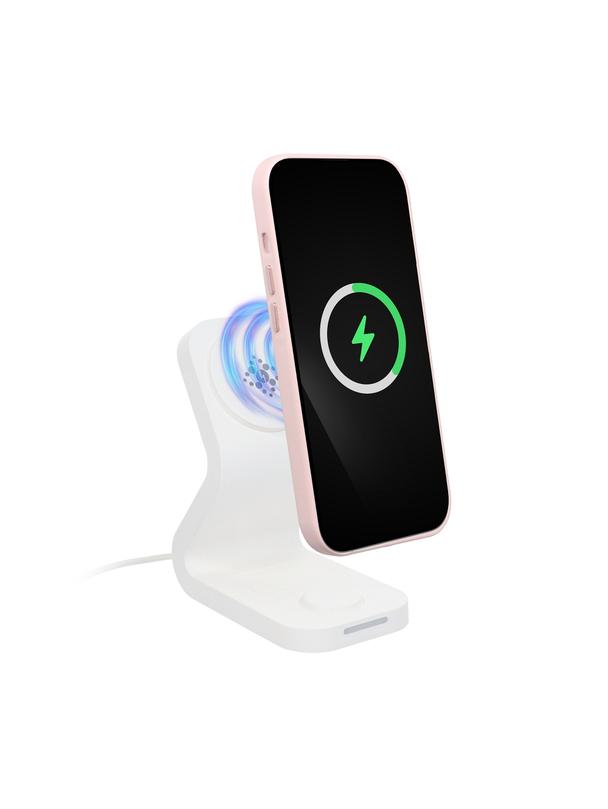 Futerał LEATHER MAG COVER kompatybilny z MagSafe do SAMSUNG S25 różowy