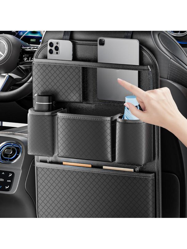 Organizer samochodowy na fotele przednie z przegródkami NAPPA czarny