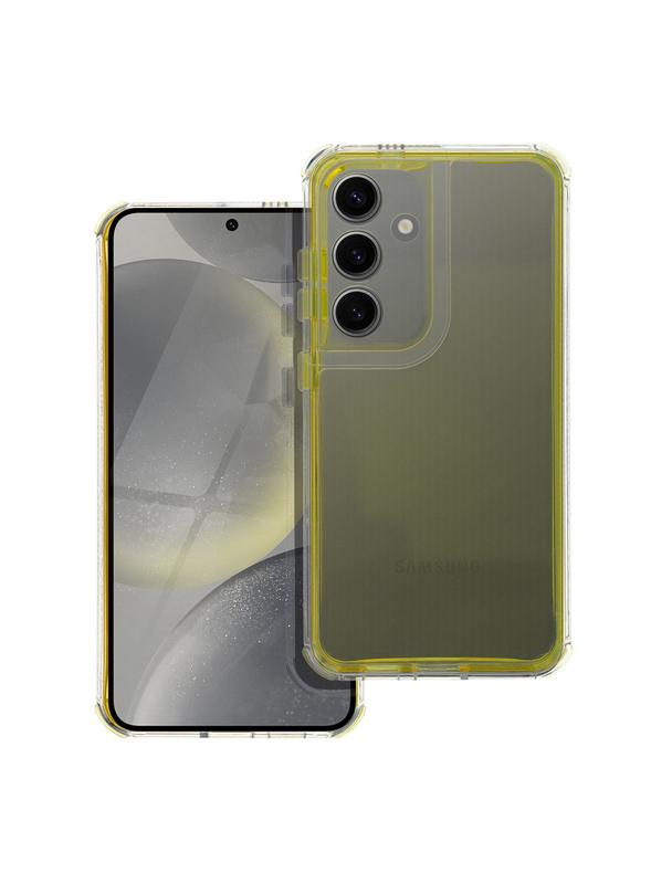 Futerał MATRIX CLEAR do SAMSUNG S25 Ultra żółty