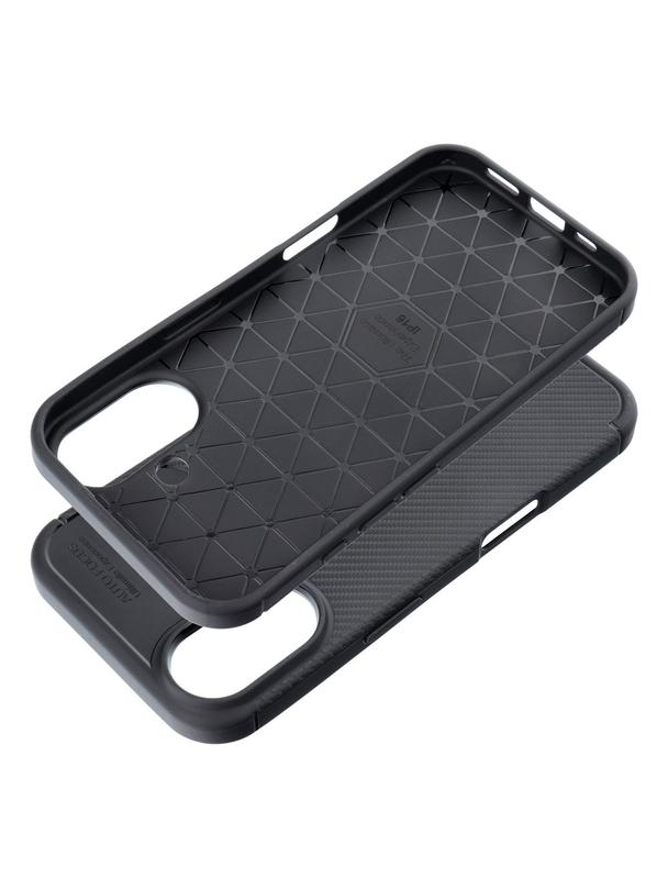 Futerał CARBON PREMIUM do IPHONE 16 czarny