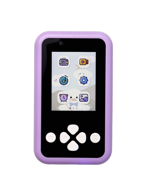 Konsola do gier dla dzieci z ekranem IPS 2,4" z przyciskami KDC-0027A fioletowy