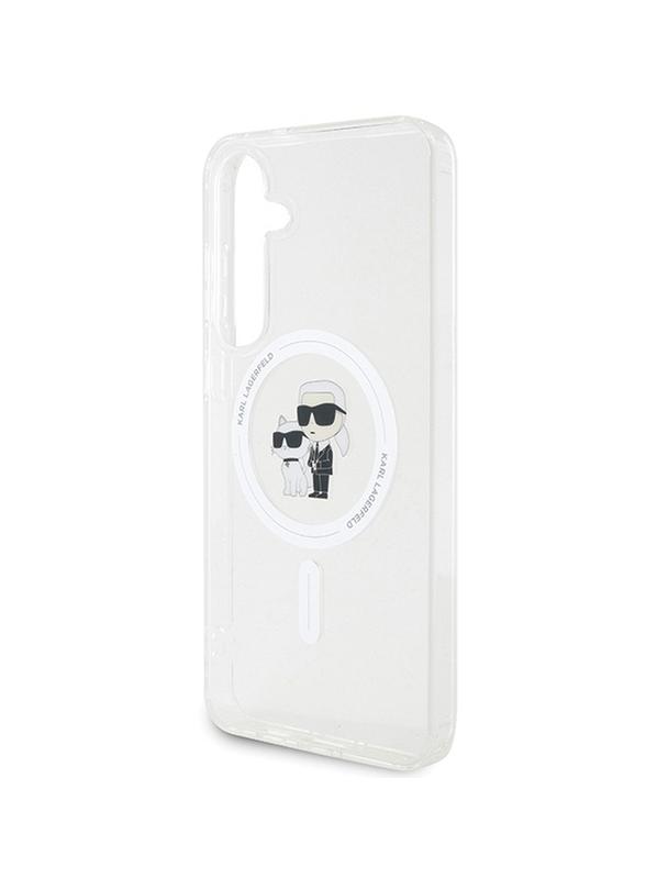 KARL LAGERFELD futerał do SAMSUNG S24 KLHMS24SHGKCNOT (MAGSAFE IML KC) transparentny