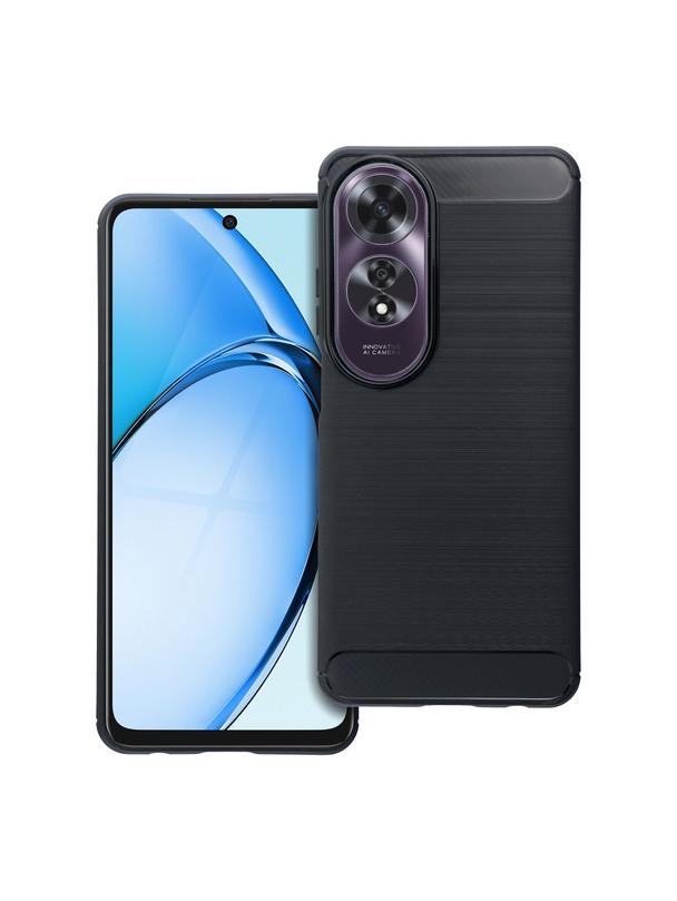 Futerał do Oppo A60 Carbon czarny