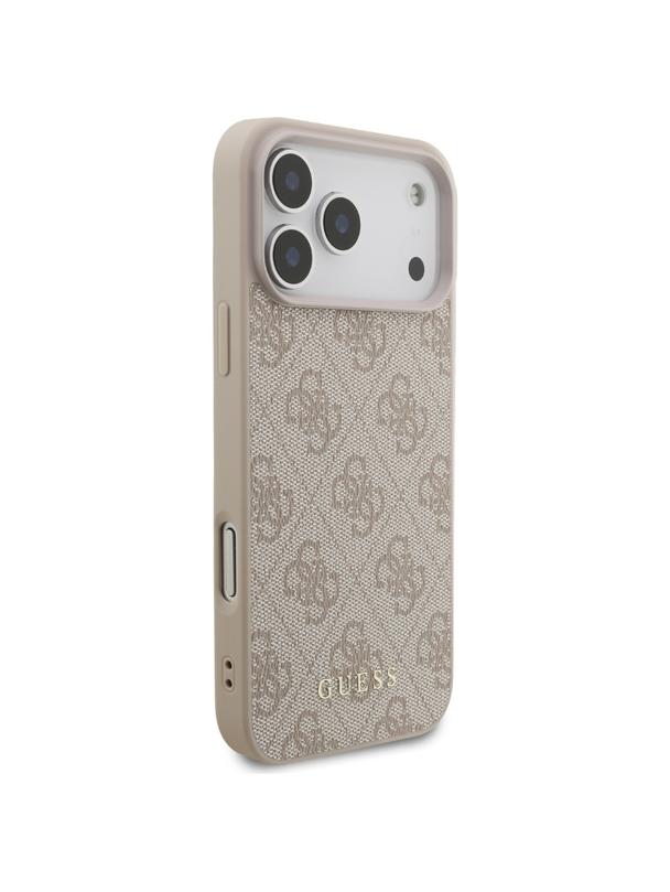 GUESS futerał do IPHONE 17 Pro Max GUHCP17XG4GFPI (PU 4G Classic) różowy