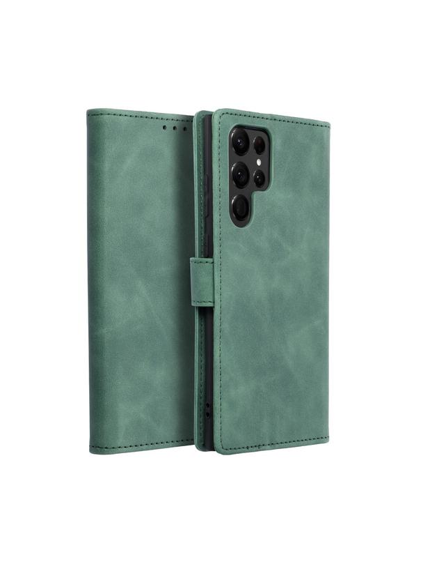 Kabura TENDER Book do SAMSUNG S22 Ultra zielony
