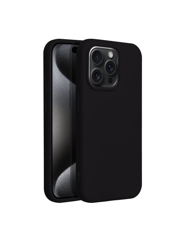 Futerał SILICONE do IPHONE 15 Pro czarny