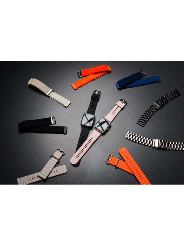 Smartwatch TITMO E-100 (TFT, bluetooth call) różowy 0INT