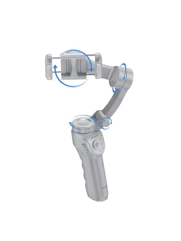Gimbal z 3-osiową stabilizacją Hoco K24 szary