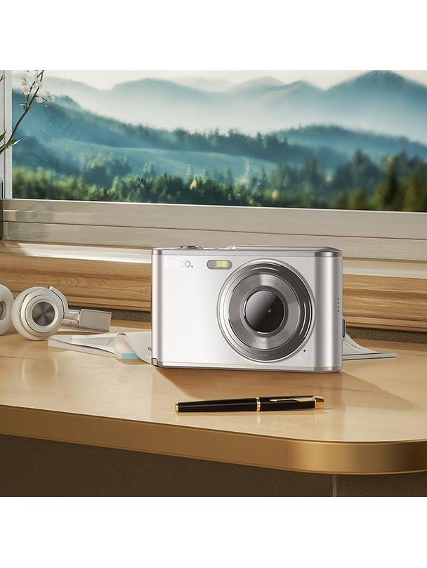 Aparat cyfrowy Hoco 13MP 2,8" 4K DV203 biały